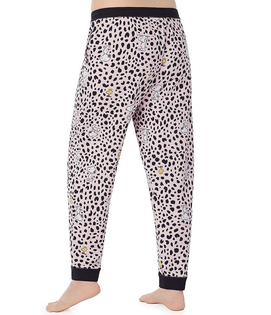 Donna Karan Abstract Print Knit Sleep Pants