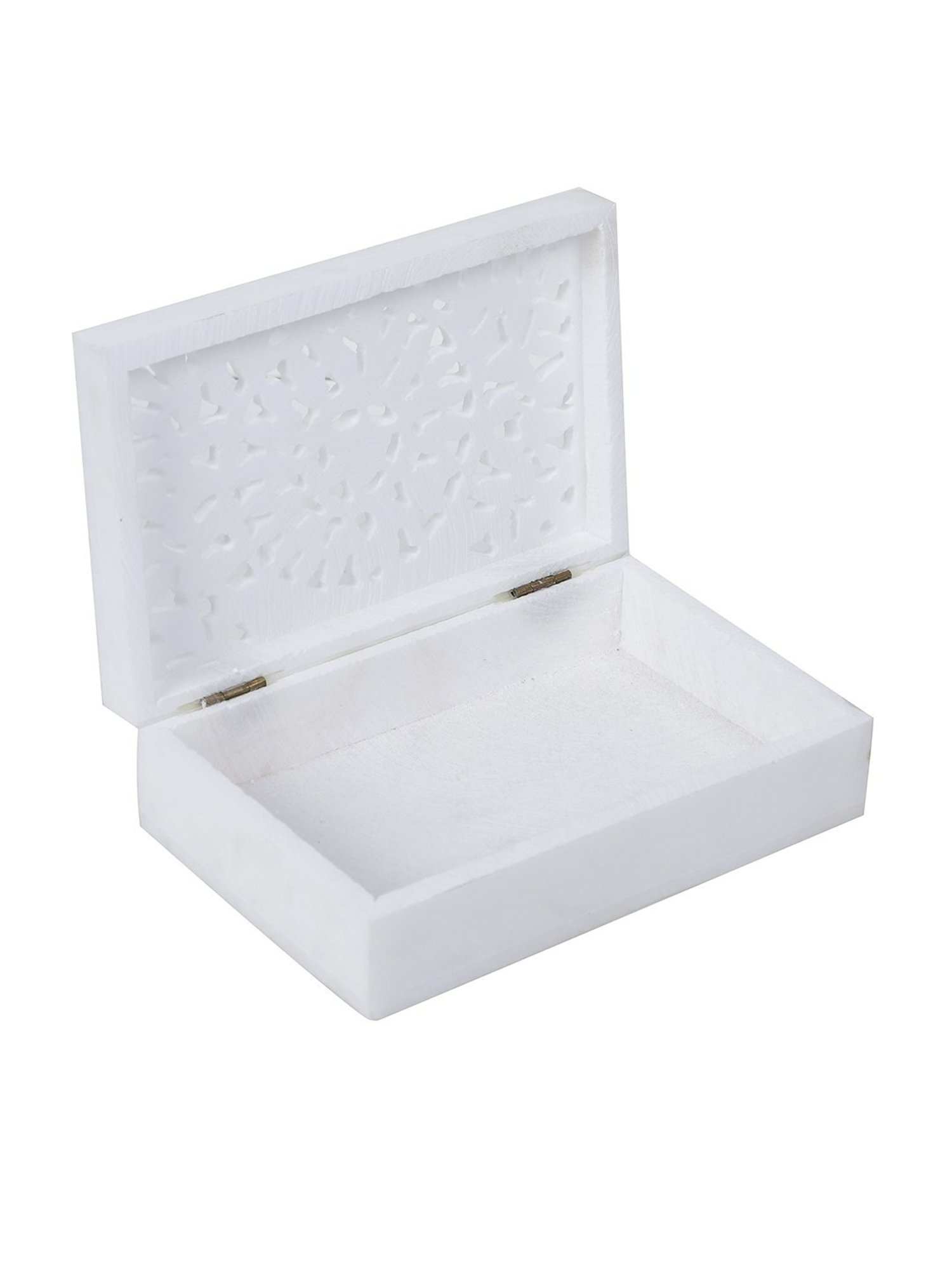 Aapno Rajasthan White Jewellery box