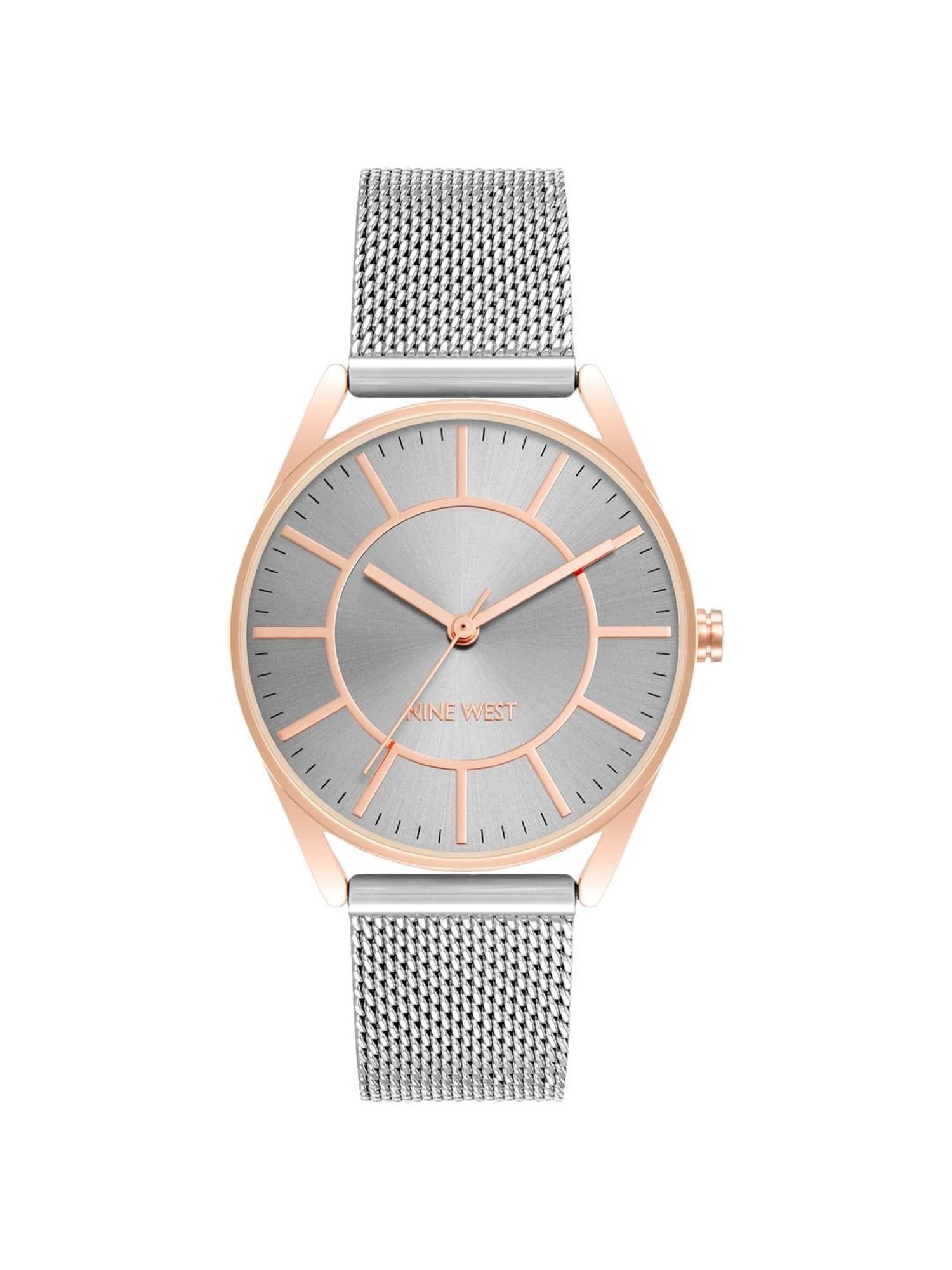 Nine West NW-1923GYRT Analog Watch for Women