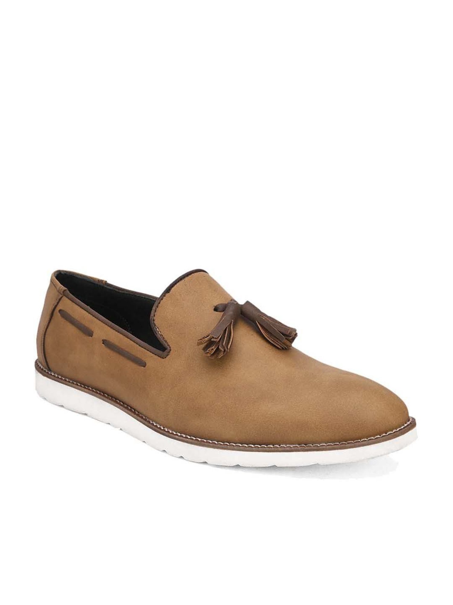 Hydes N Hues Men's Tan Boat Shoes