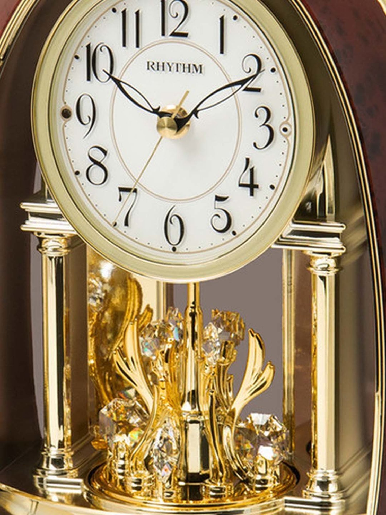 Braun Black Classic Large Analog Wall Clock With Silent Sweep Movement