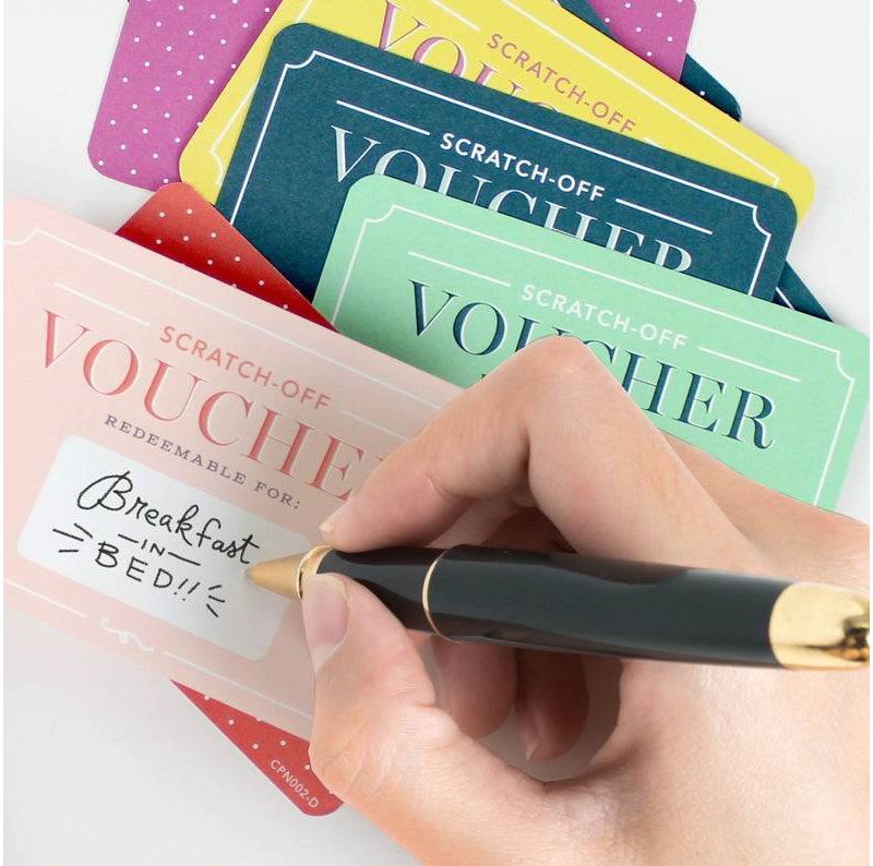 Scratch Off Vouchers Cards