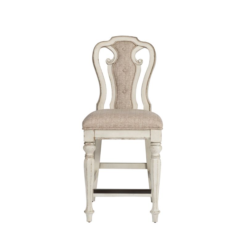 Counter Height Chair in Off-White - Liberty Furniture