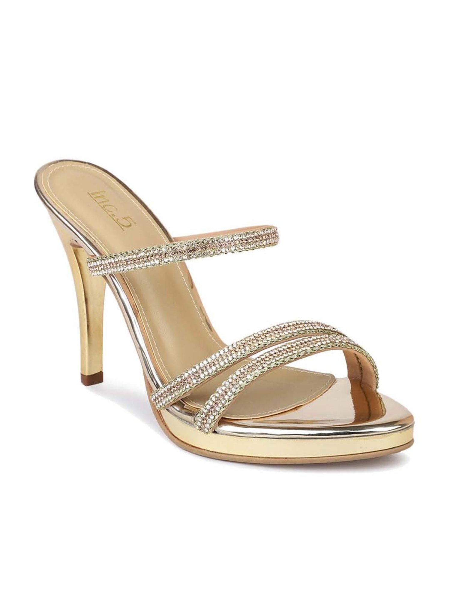 Inc.5 Women's Golden Casual Stilettos