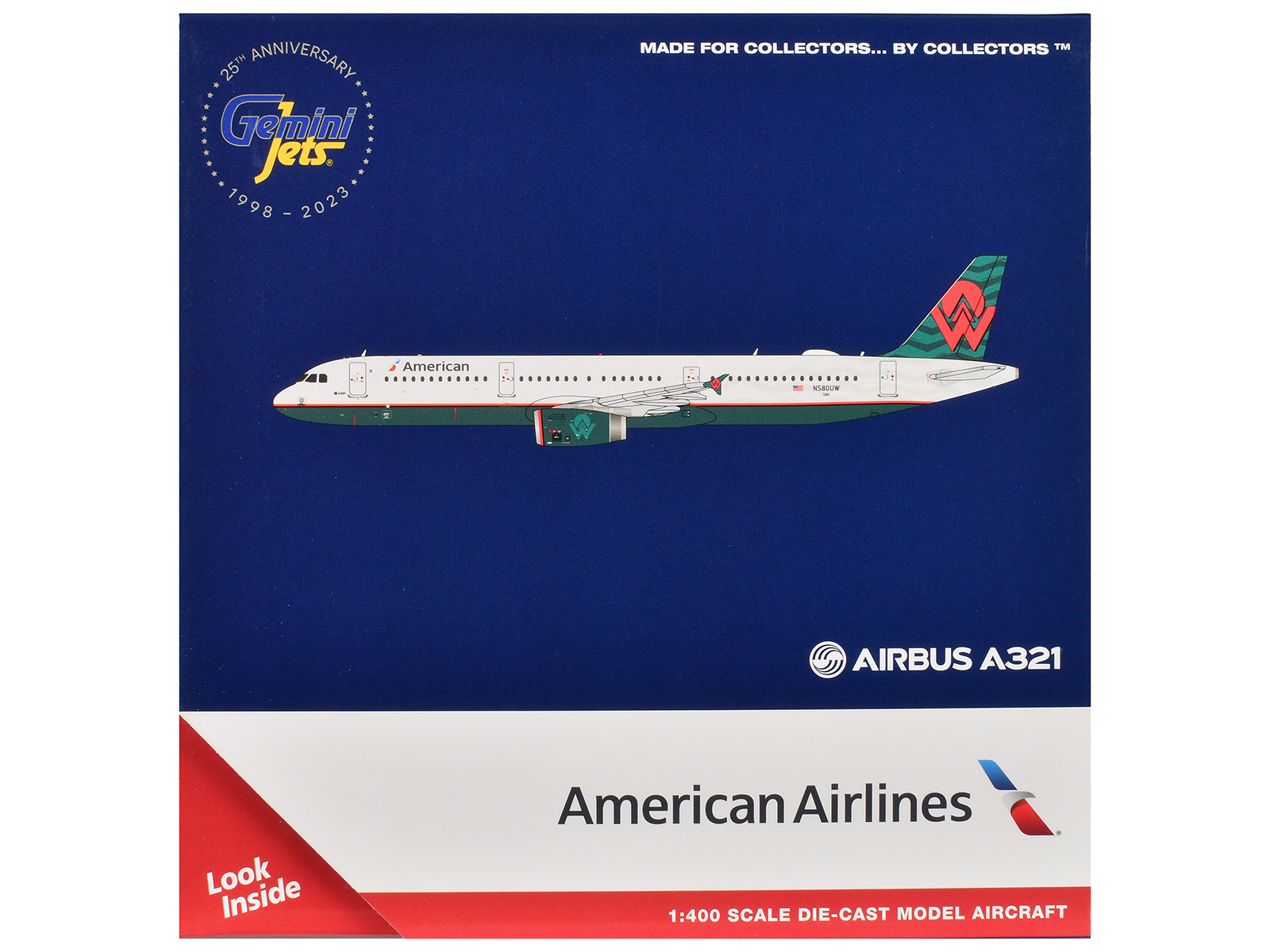 Airbus A330-300 Commercial Aircraft "Delta Air Lines" (N829NW) White with Blue and Red Tail 1/400 Diecast Model Airplane by GeminiJets