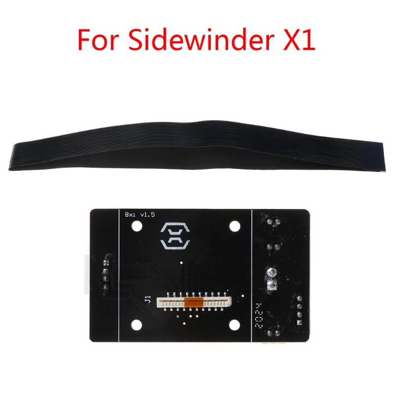 Printer Replacement Accessories Parts Hot End PCB Adapter Board and 24-pin Cable Kit for Artillery Sidewinder X1 3D Printer