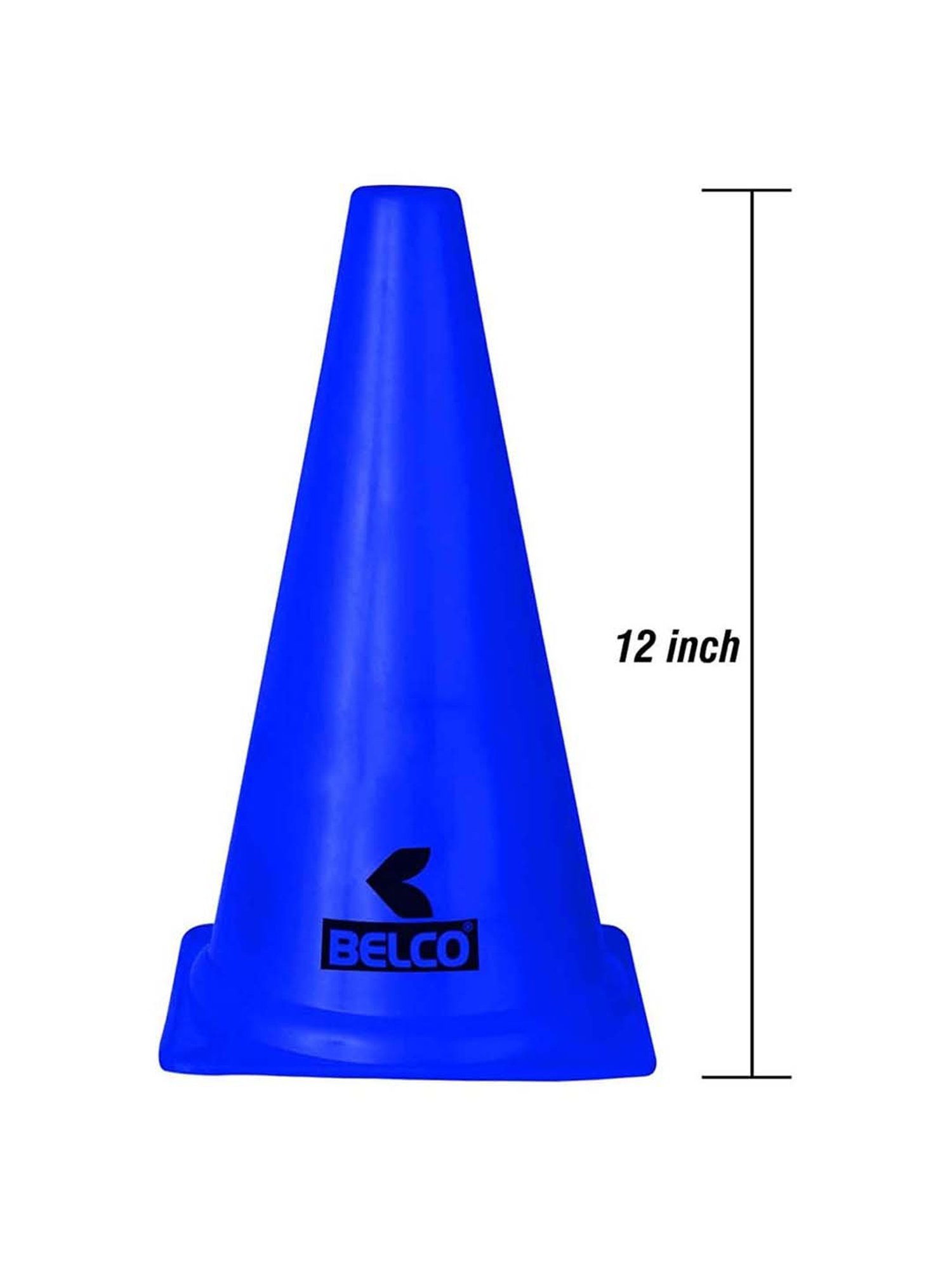 Belco Multicolored Sports Cone Marker Set (Pack of 6)