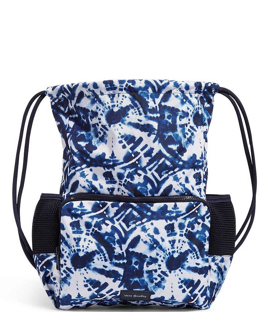 Vera Bradley Reactive Deluxe Drawstring Backpack