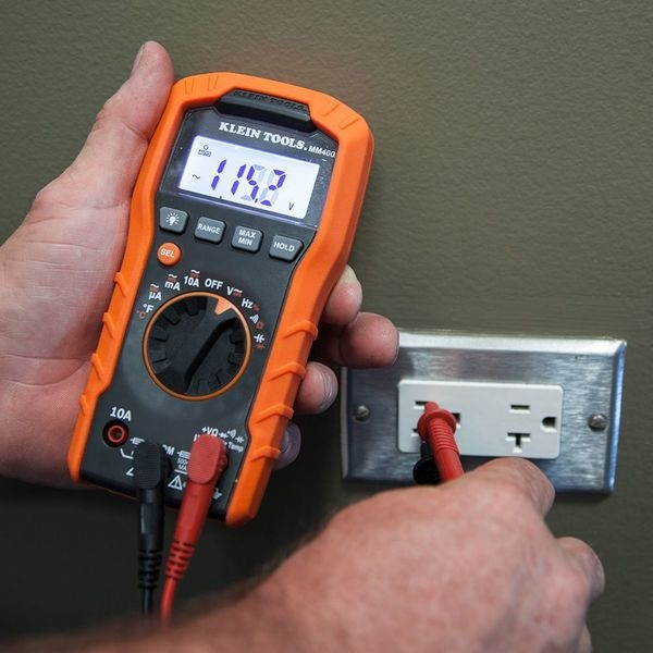 Klein Tools 69410 Test Lead Set Replacement Standard Banana-type Inputs