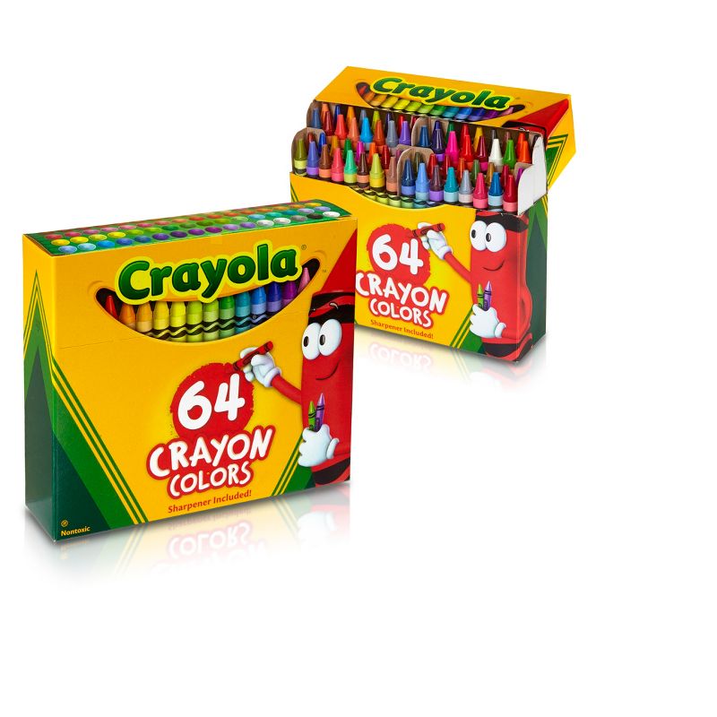 Crayola 64ct Classic Crayons with Sharpener