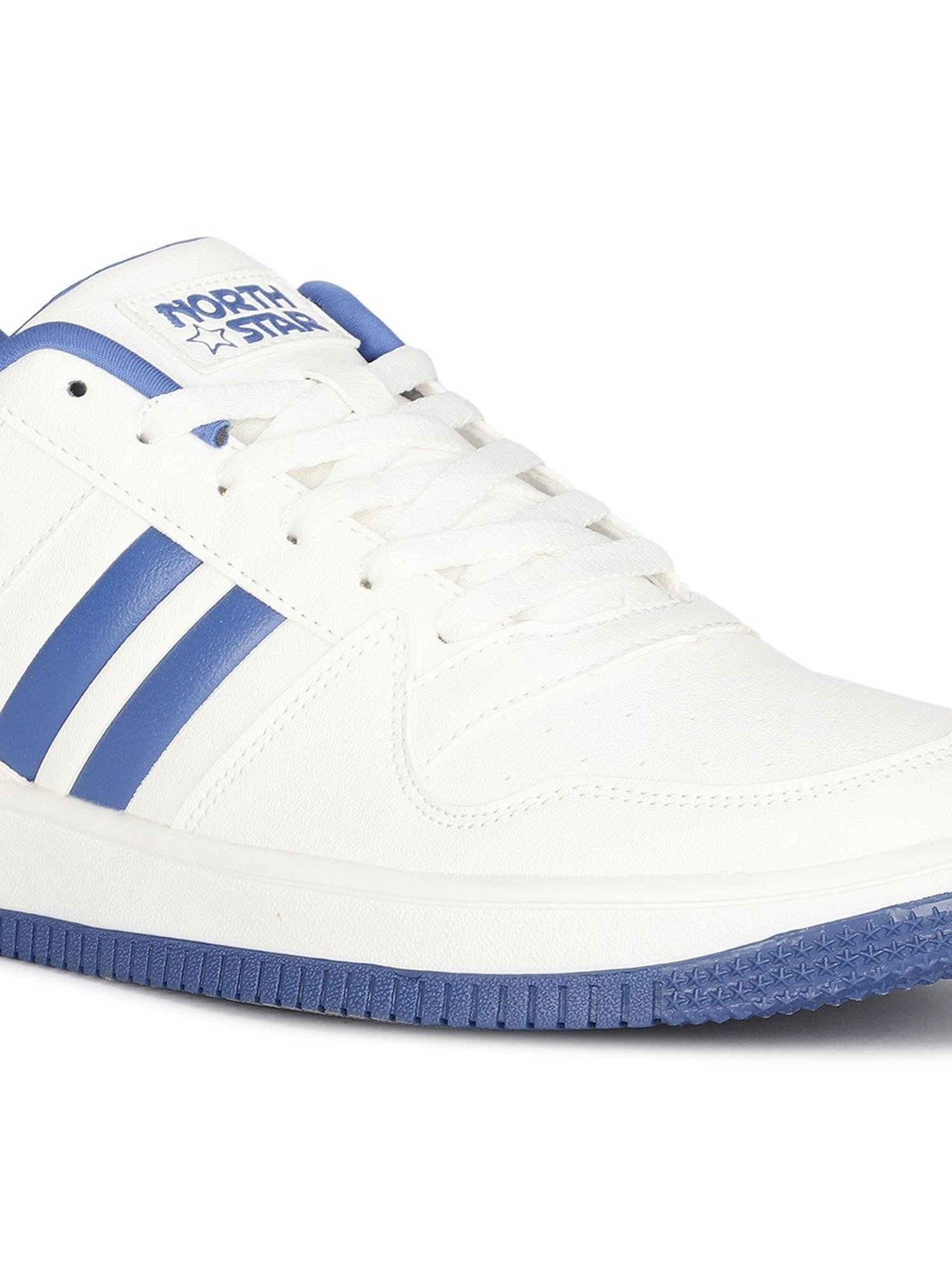 North Star by Bata Men's ZETSU White Casual Sneakers