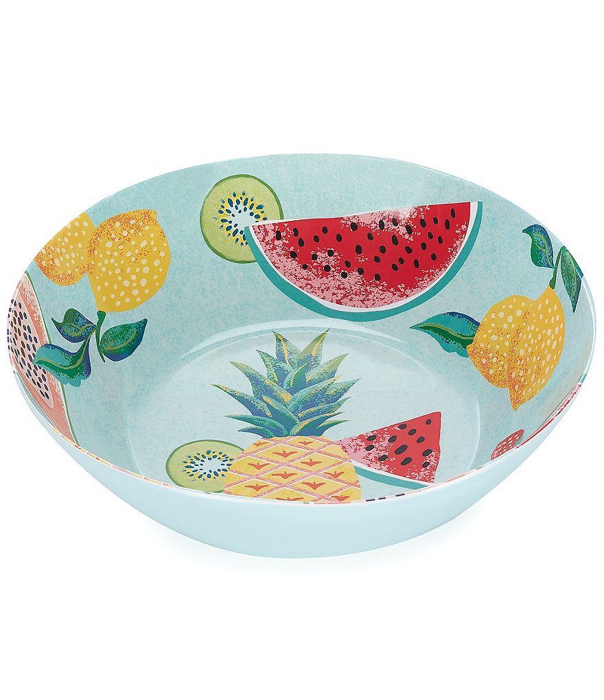 Southern Living Melamine Summer Fruit Serve Bowl