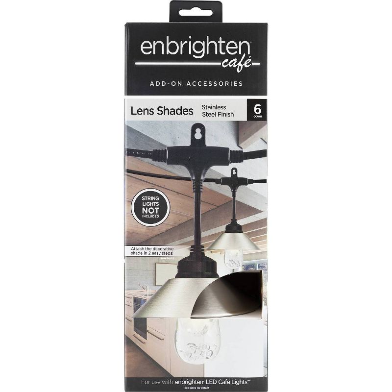 Springcrest Off-White White Drum Lamp Shade Modern Silver Circles 15x16x11 - Spider