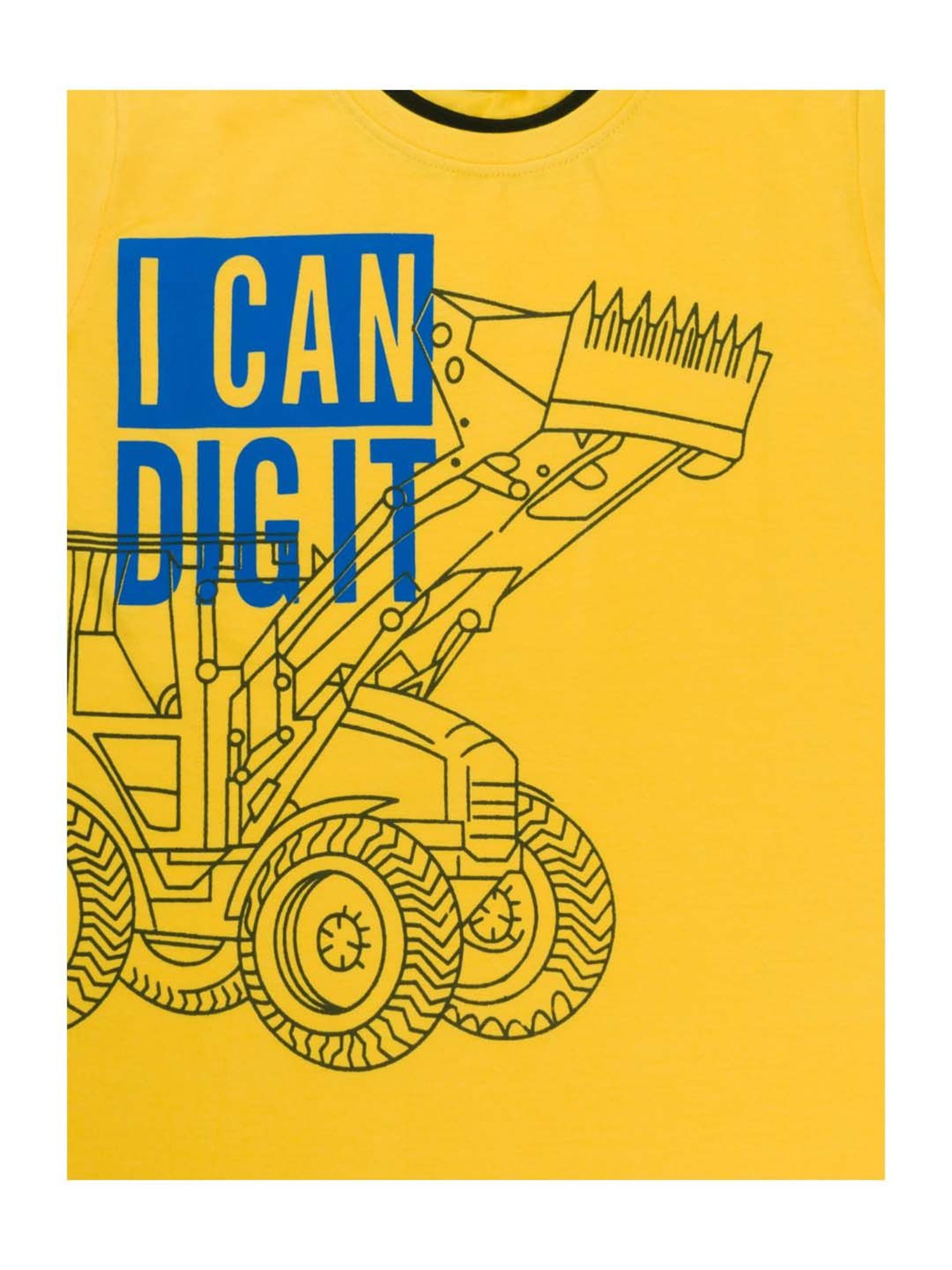 GJ baby Green & White Cotton Camouflage Full Sleeves T-Shirt Set