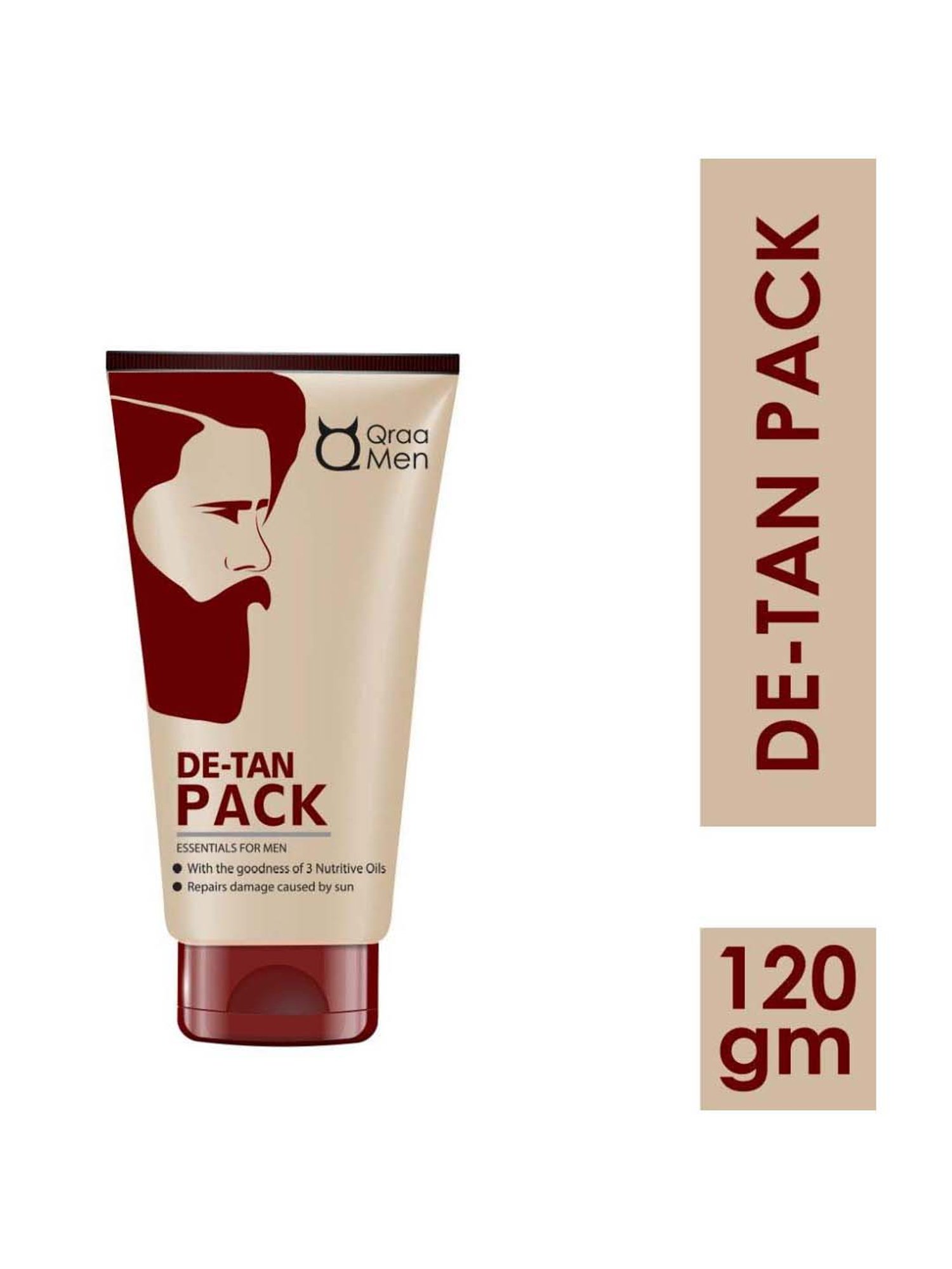 Qraa Men De-Tan Kit - 320 gm