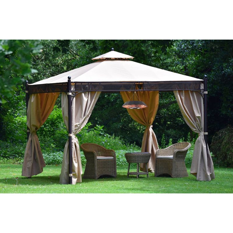 Infrared Electric Hanging LED Outdoor Heater - EnerG+