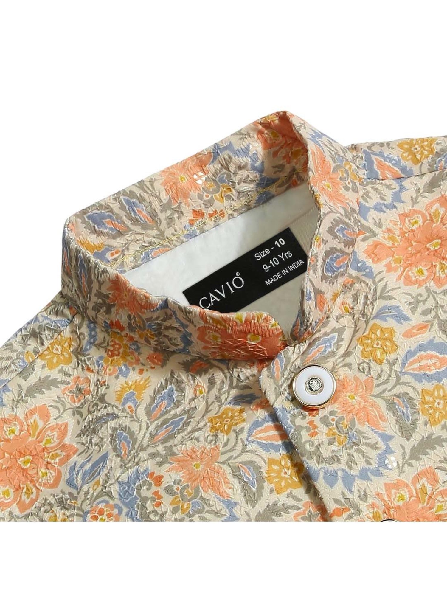 Blue Giraffe Kids Maroon Solid  Blazer