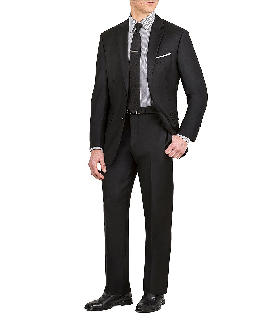 Ralph by Ralph Lauren Athletic-Fit Solid Wool Suit