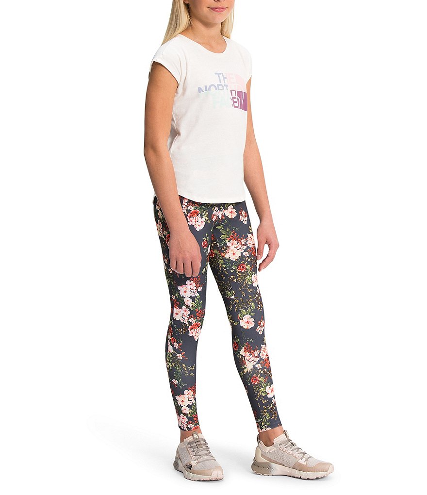 The North Face Little/Big Girls 5-18 Apres Floral On Mountain Tights