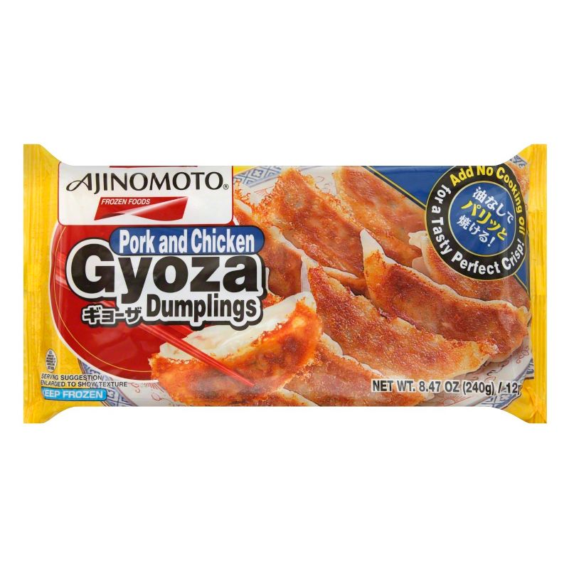 Ajinomoto Frozen Pork & Chicken Gyoza Dumplings - 8.47oz