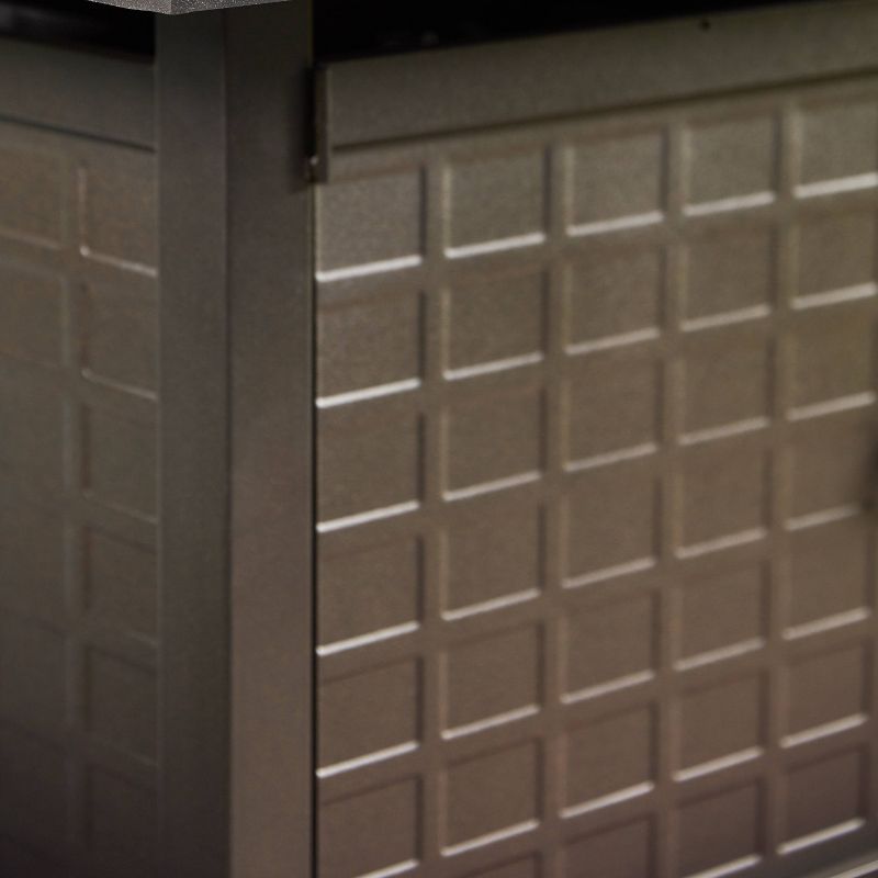 5pc Conversation Steel Patio Seating Sets Cream - Lokatse