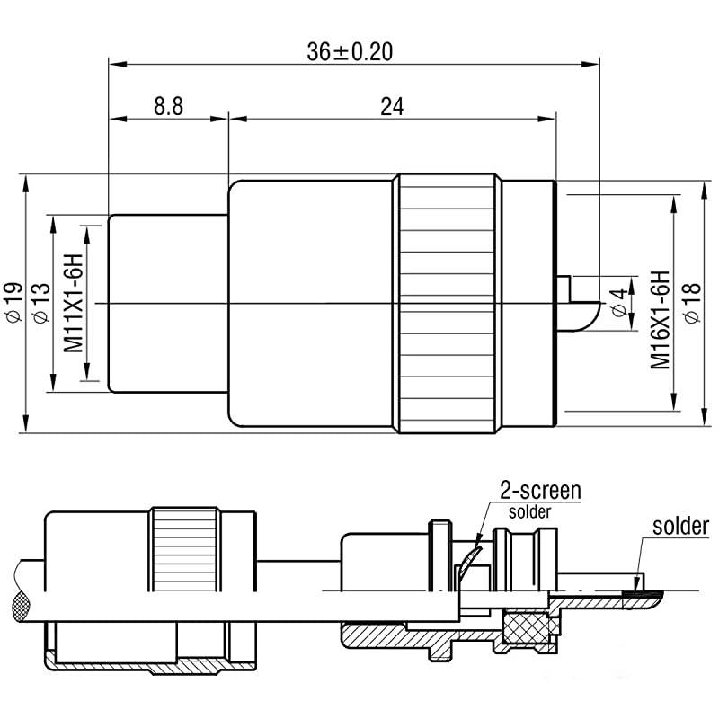 Silver UHFPL259 Male Solder Coax Connector for 50ohm Low Loss RG8x RG213 RG214 9913 RF Cable Pack of 5