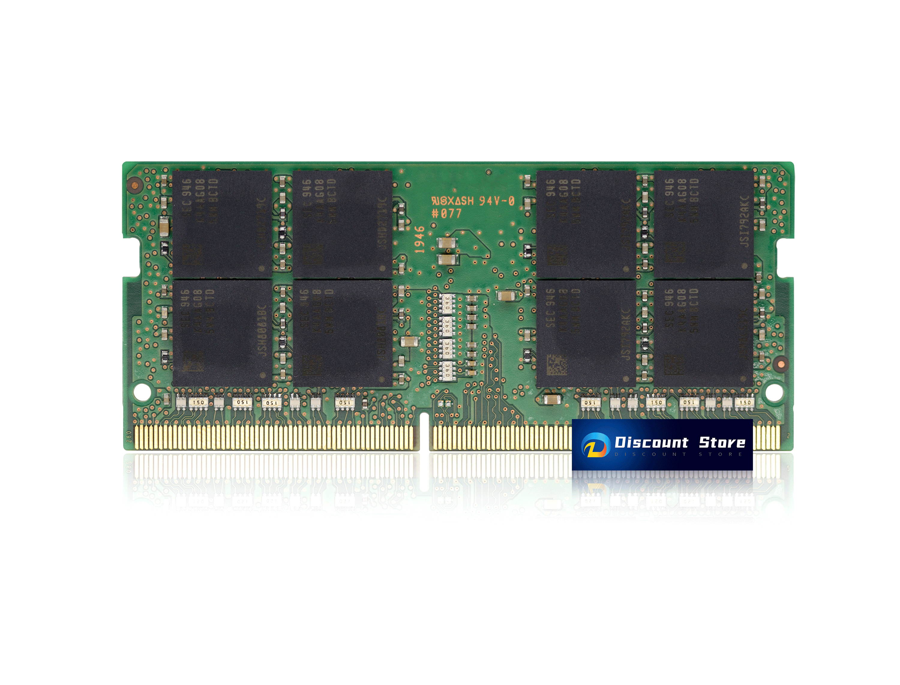 Samsung 64GB(2X32GB) DDR4 PC4-21300 2666MHZ 260 PIN SODIMM 1.2V CL 19 laptop ram memory M471A4G43MB1-CTD