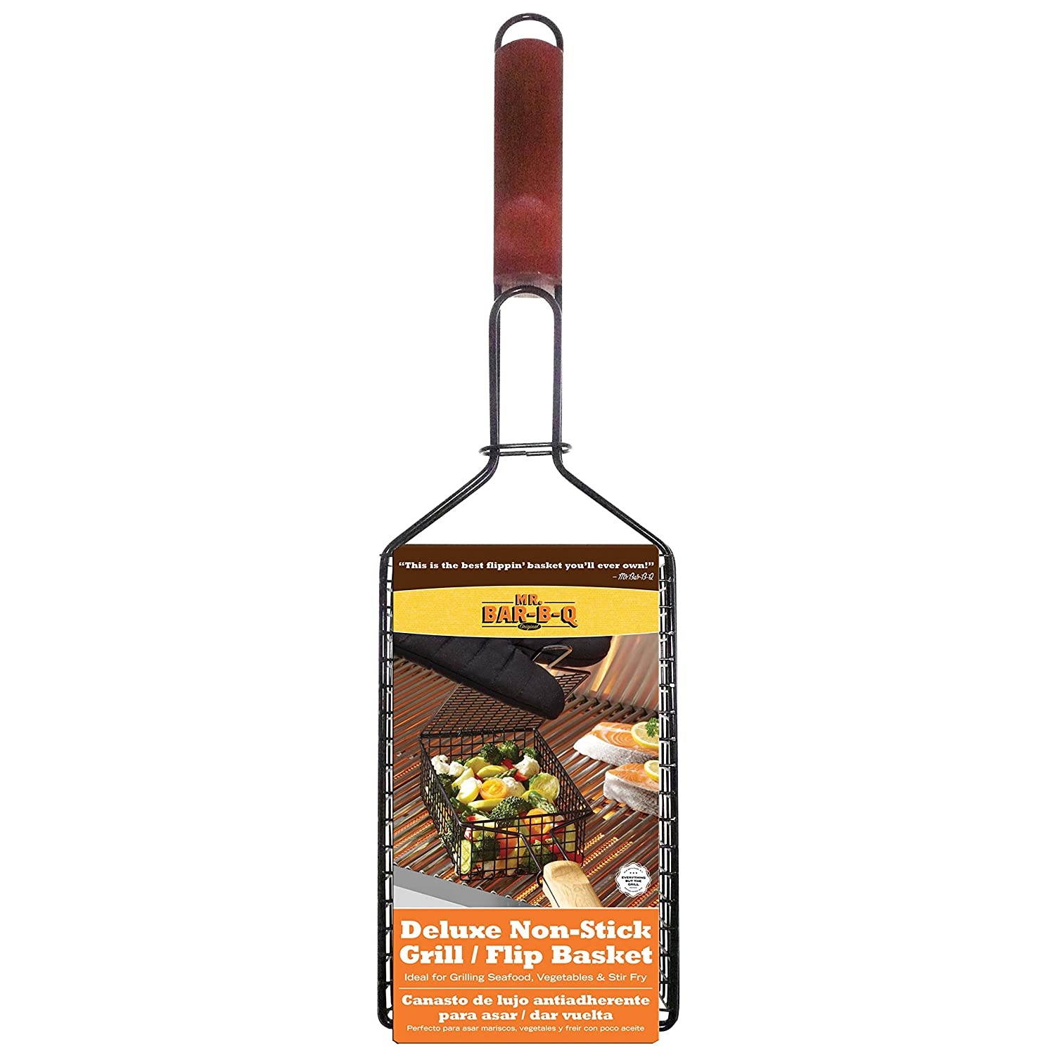 Mr. Bar-B-Q, Inc. 06820X Non-Stick Grill / Flip Basket