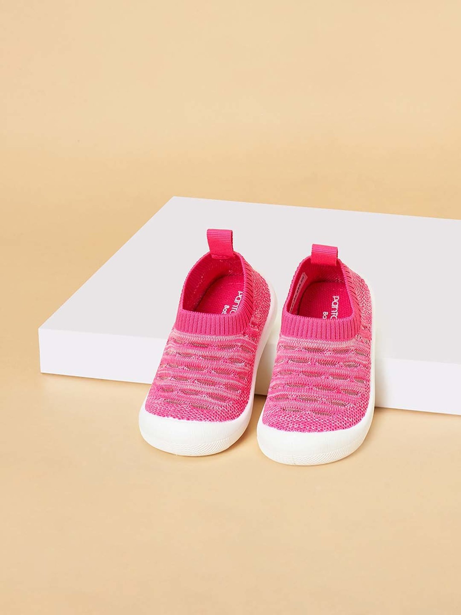 Pantaloons Baby Pink Casual Slip-Ons