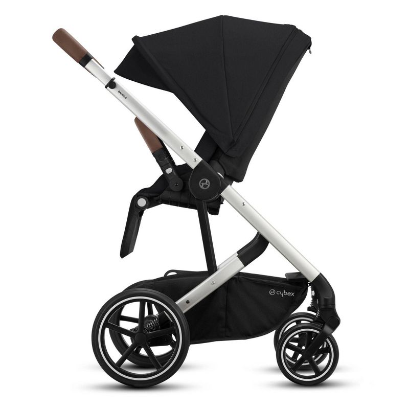 Cybex Eezy S+2 Travel System with Aton 2 Infant Car Seat - Deep Black