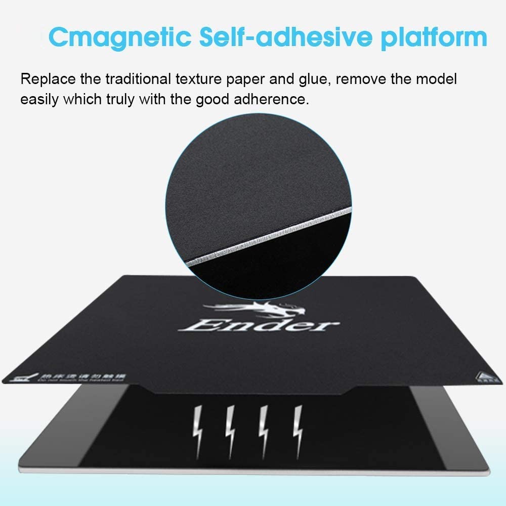 Creality Official Ender 5 Pro 3D Printer with Silent Mainboard Pre-Installed,Capricorn Tube, Metal Exruder,220 * 220 * 300mm Build Volume, Removable Platform, Dual Y-Axis, Modular Design