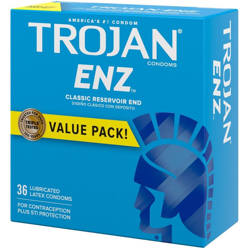 Trojan ENZ Lubricated Condoms - 36ct