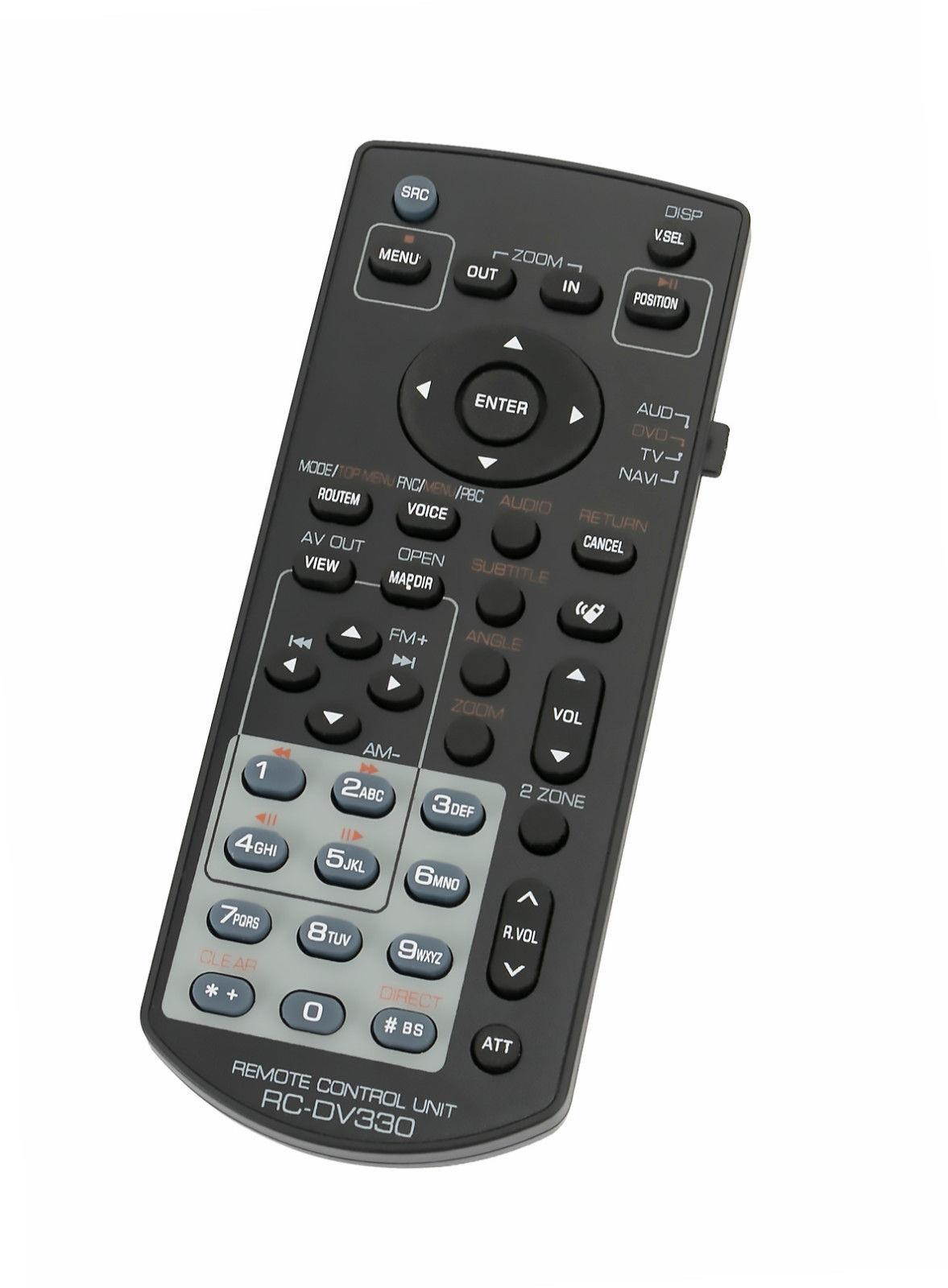 New Remote Controller RC-DV330 for KENWOOD DNX-7140 DDX25BT DDX271 DDX318