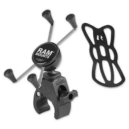 RAM Tough-Claw Mount with Universal X-Grip Large Phone Cradle for Plus Sized Phones