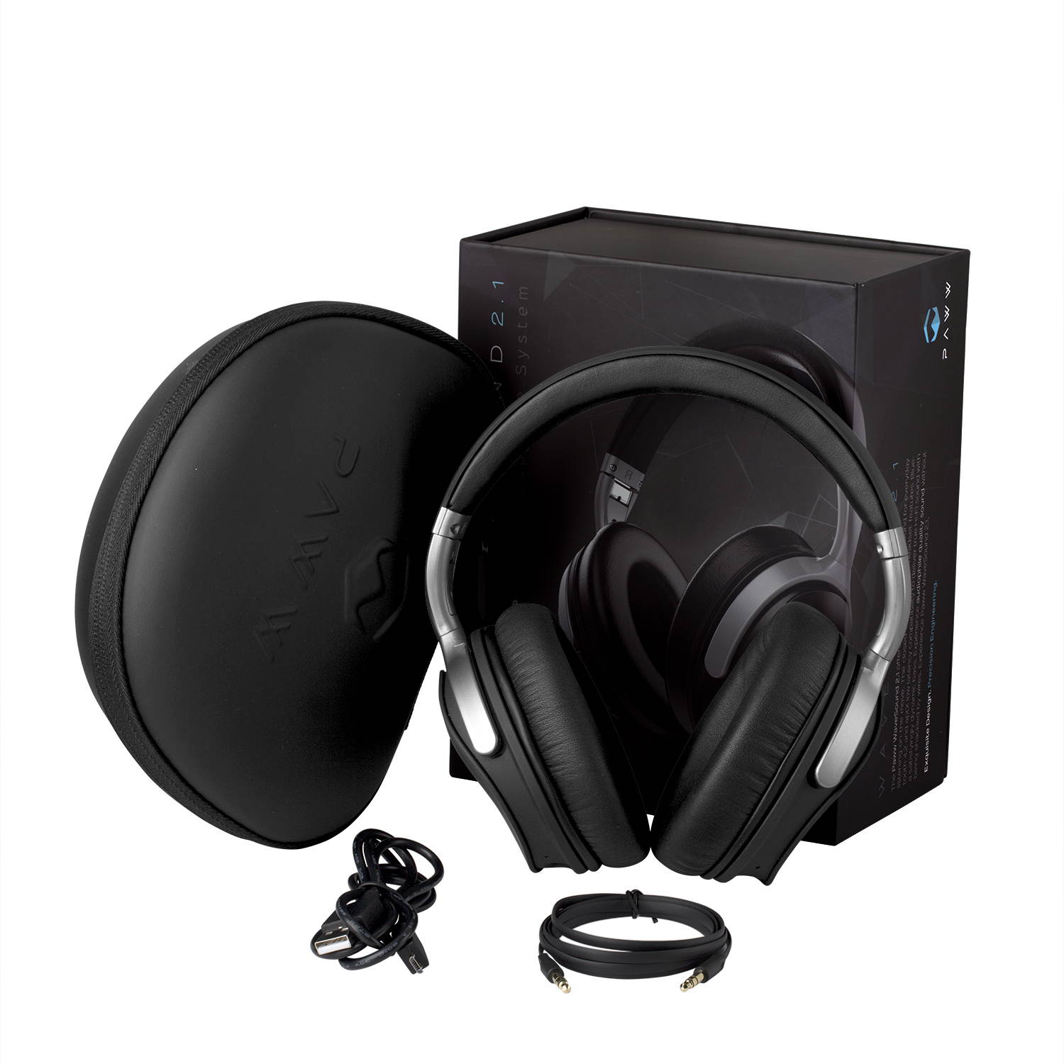 Paww WAVESOUND2BK WaveSound 2.1 Bluetooth Headphones