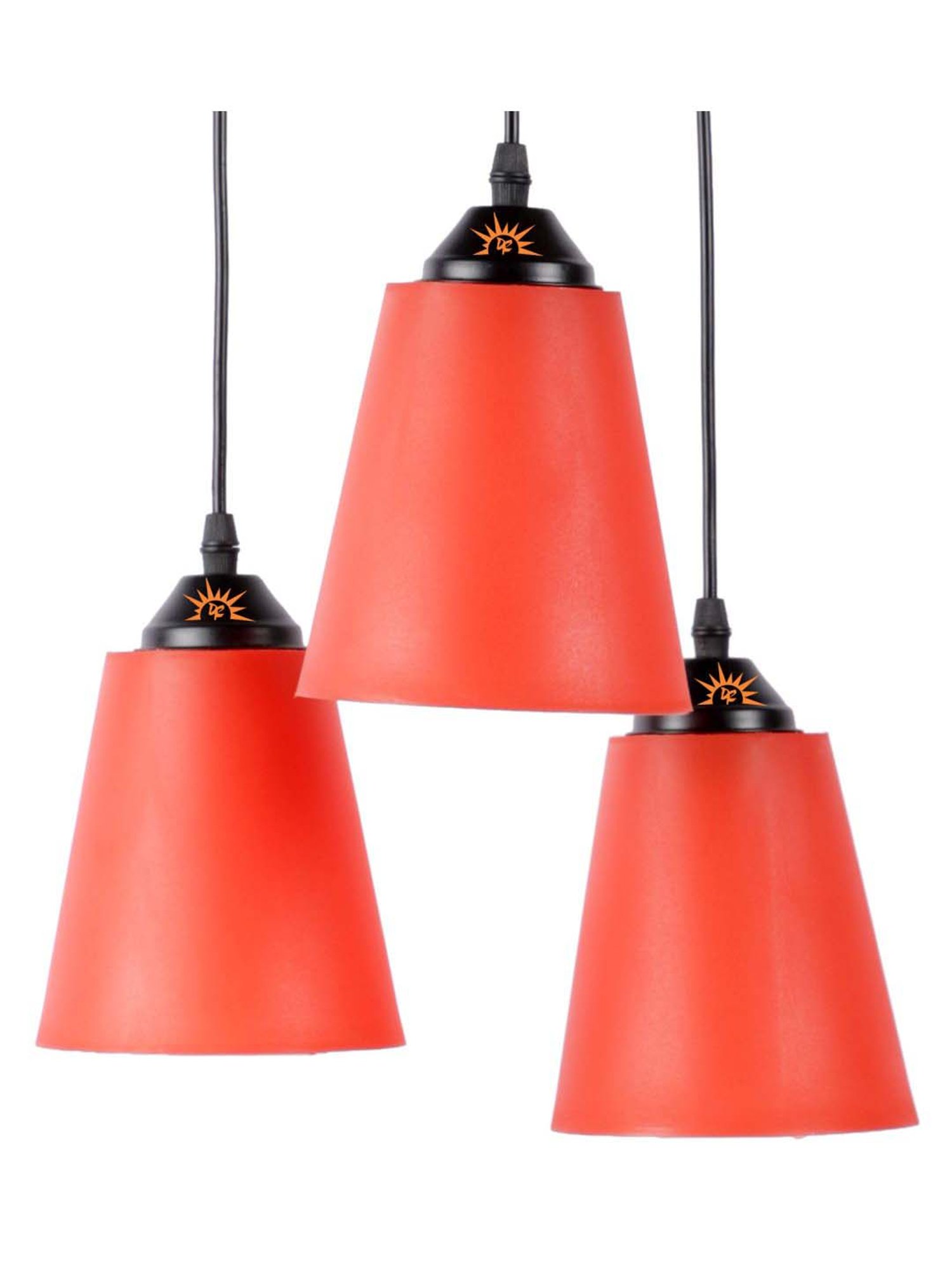 DecorativeRay Red Hanging Light - Set of 1