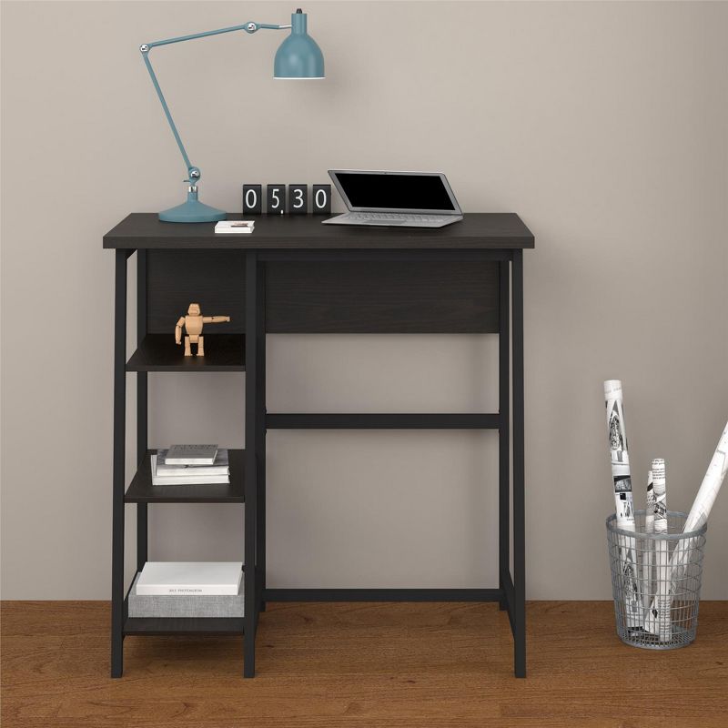 Archer Standing Desk Espresso - Room & Joy