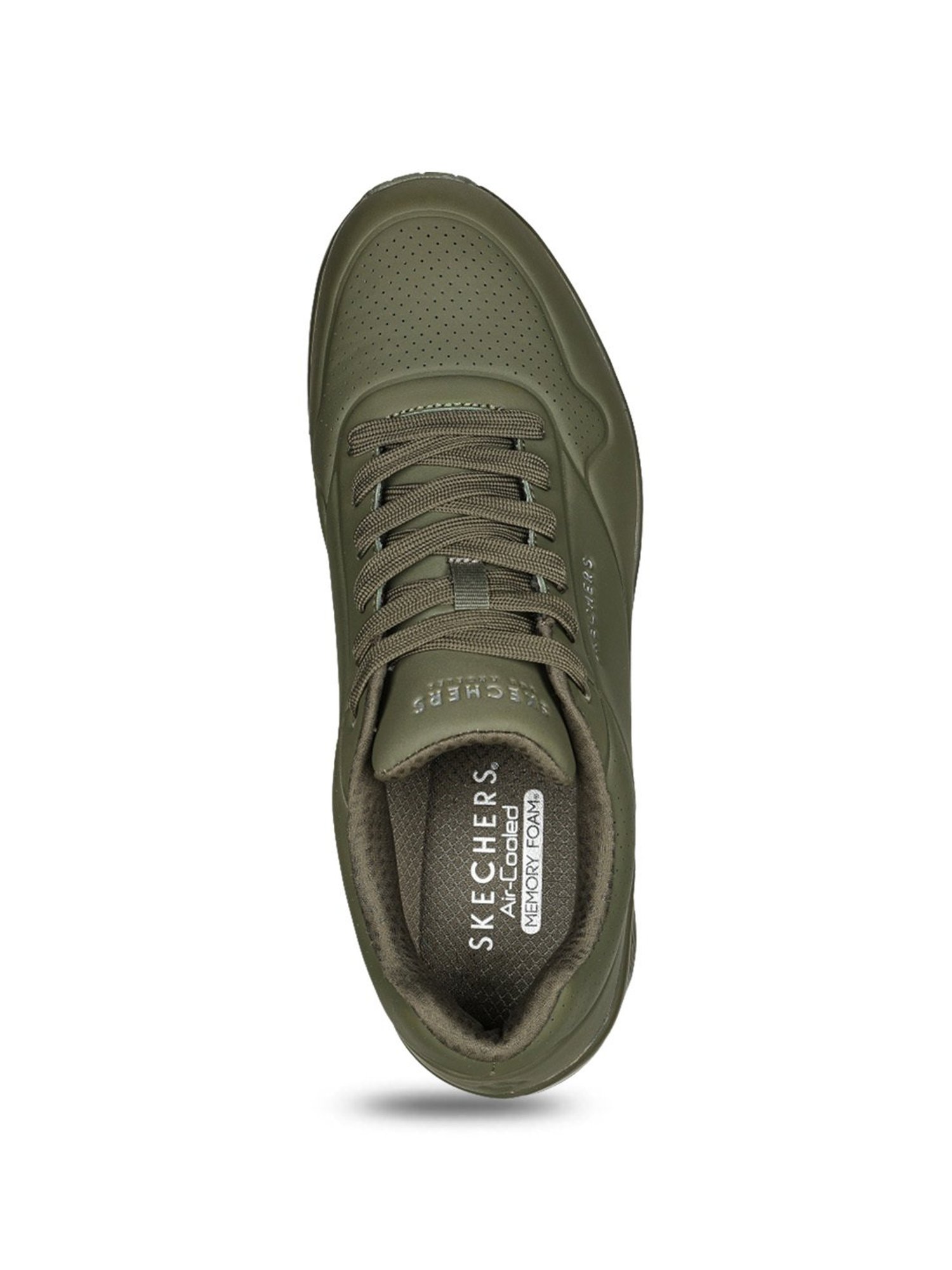 Skechers Men's UNO - STAND ON AIR Green Casual Sneakers