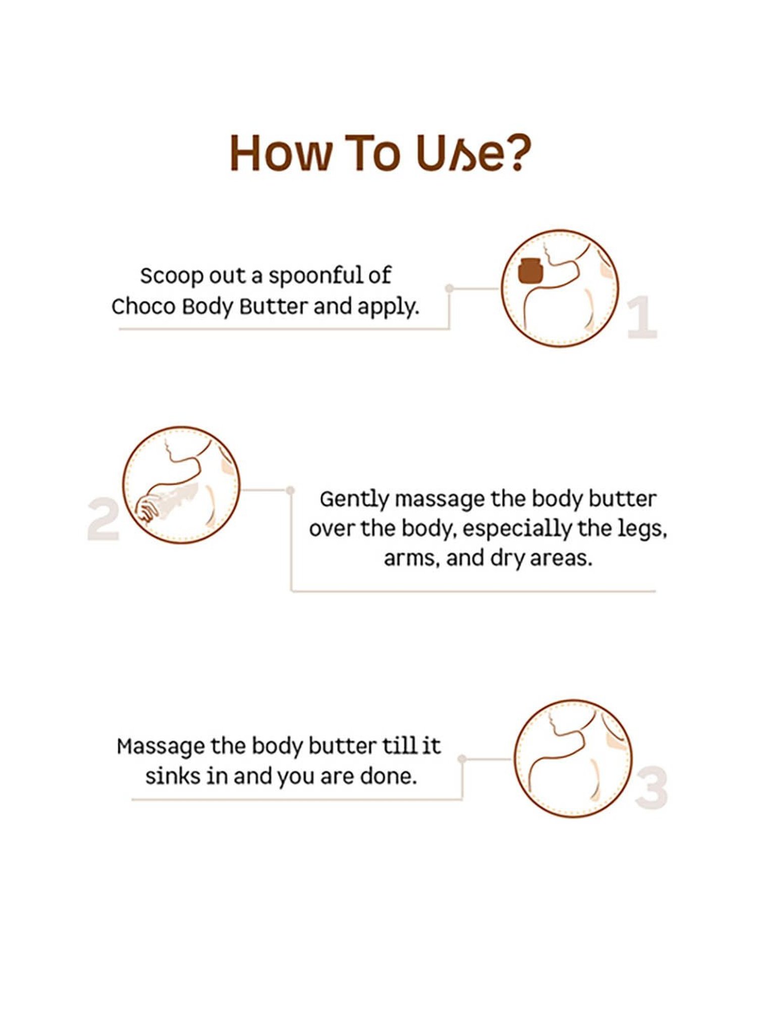 mCaffeine Naked & Rich Deep Moisturizing Choco Body Butter - 250 gm