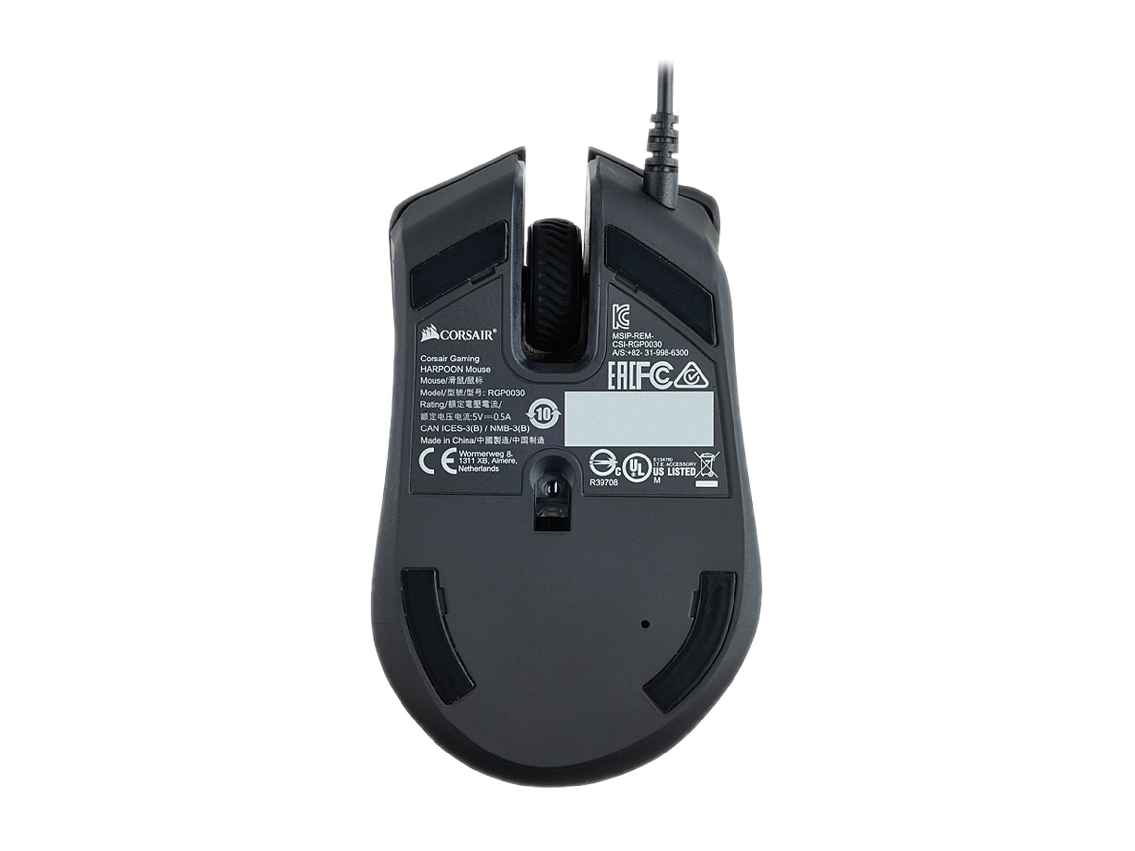 Corsair Gaming HARPOON RGB Gaming Mouse, Backlit RGB LED, 6000 dpi, Optical