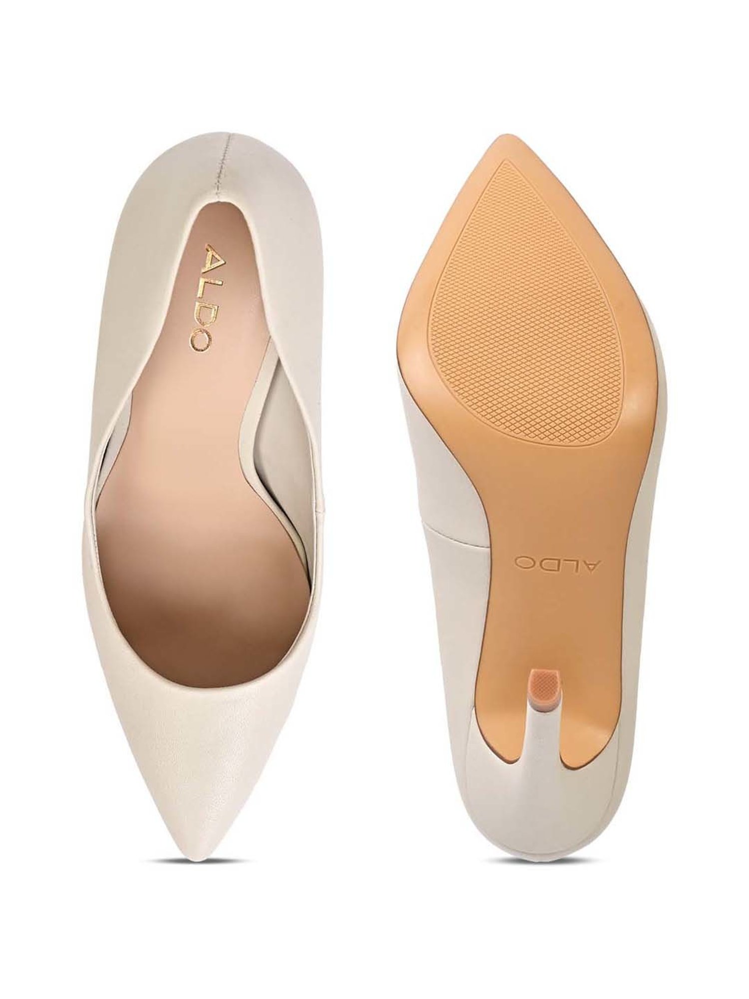 Flat N Heels Women's Pink Stiletto Pumps