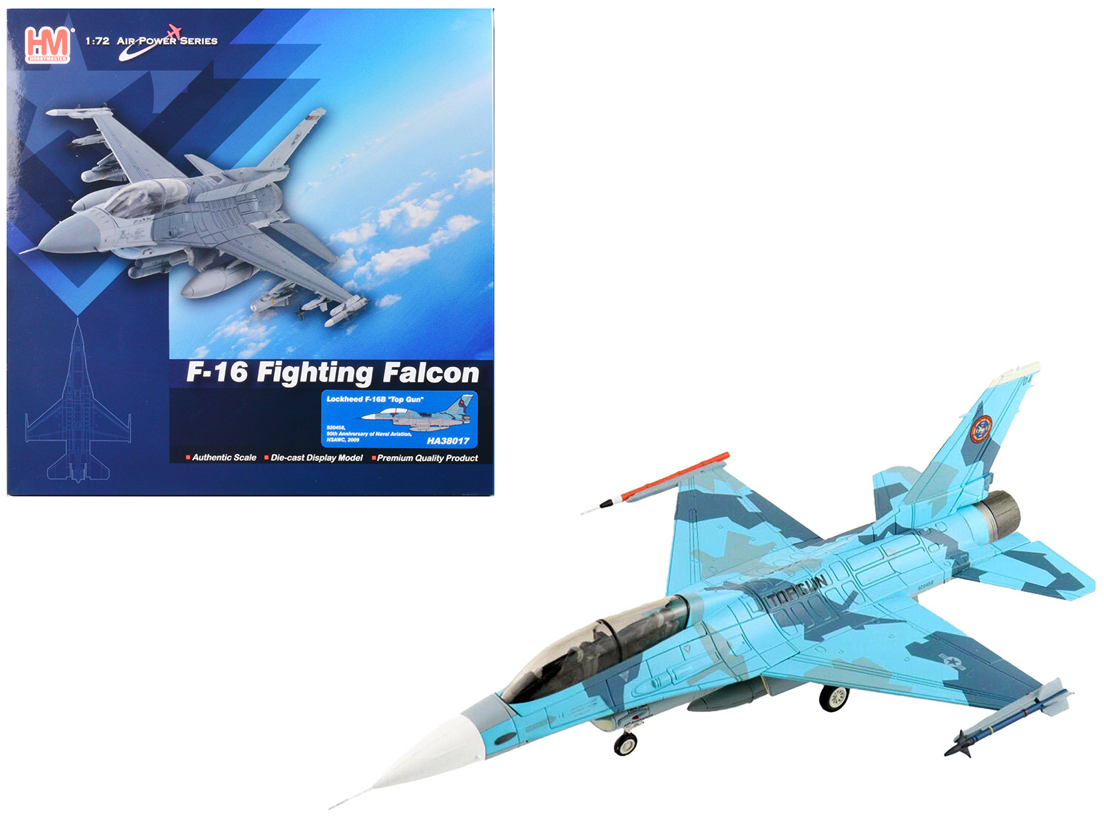 Lockheed Martin F-16C Fighting Falcon Fighter Aircraft "Viper Demo Team" (2021) United States Air Force 1/144 Diecast Model by JC Wings