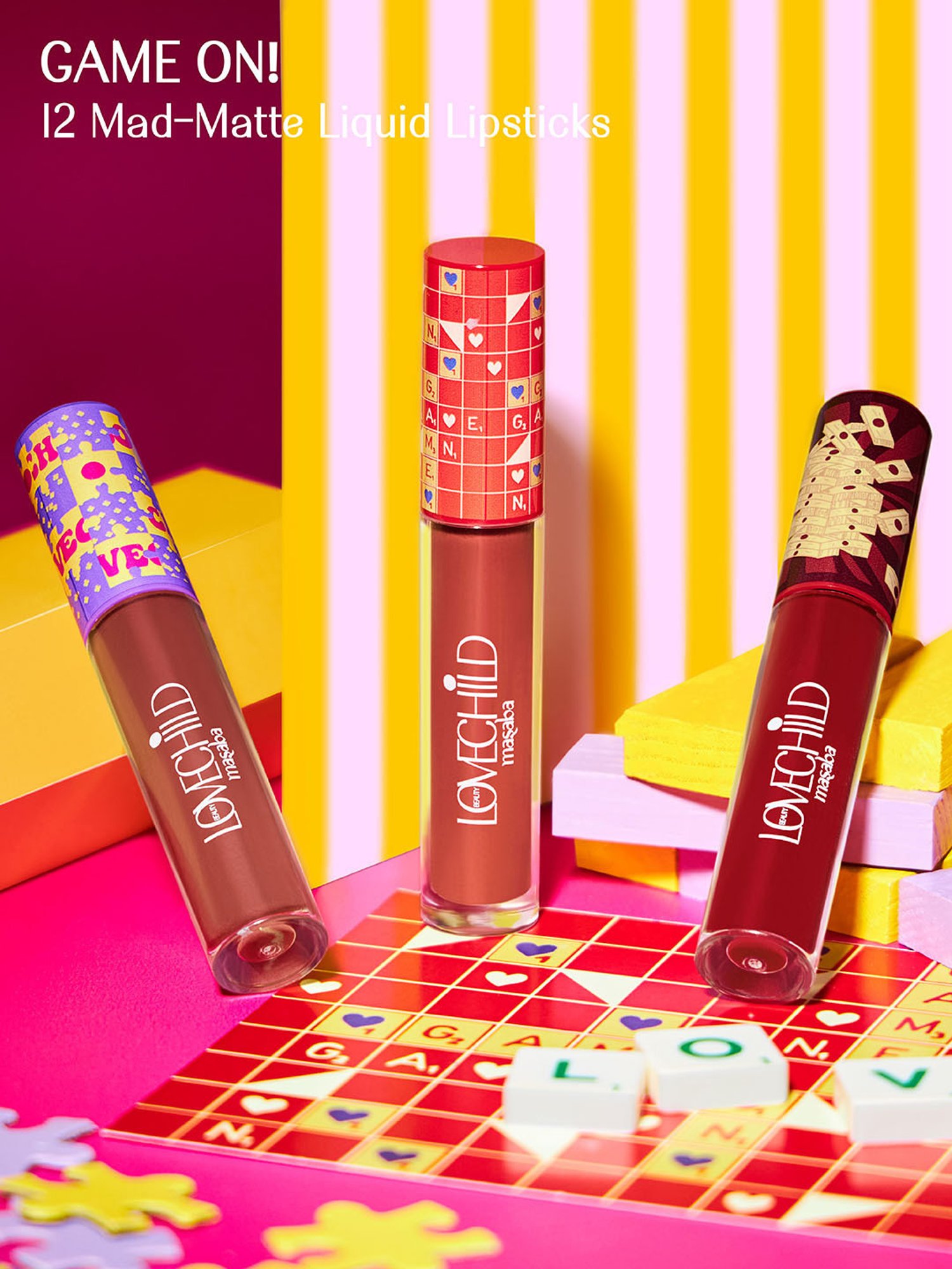 LoveChild Masaba Game On! Mad-Matte Liquid Lipstick Double Star - 5 ml