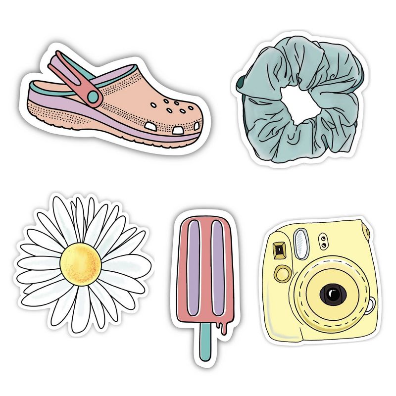 Big Moods VSCO Aesthetic Sticker Pack 5pc