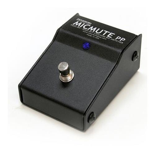 Whirlwind Micmute PP Push-On/Push-Off Audio Switch Foot Pedal #MICMUTE-PP