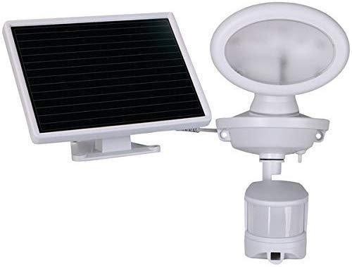 Maxsa - 44643-CAM-WH - MAXSA Innovations 44643-CAM-WH Solar-Powered Security HD Video Camera and Spotlight