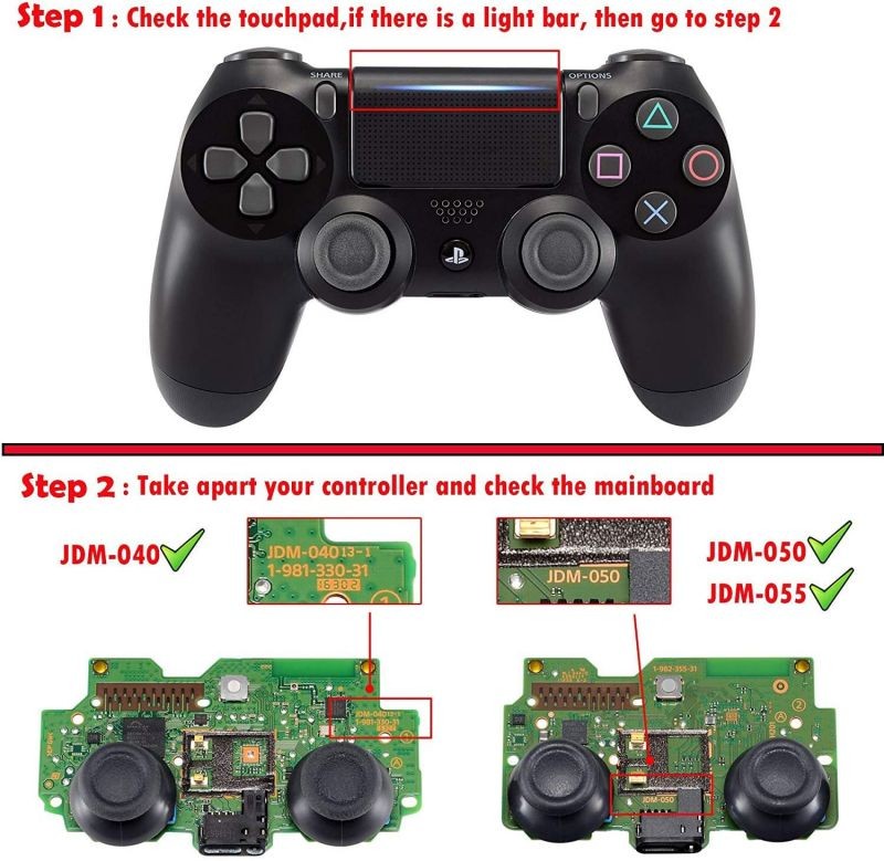 eXtremeRate Green Weeds Hydro Dipped Front Housing Shell Case, Faceplate Cover Replacement Kit for Playstation 4 PS4 Slim PS4 Pro Controller (CUH-ZCT2 JDM-040/050/055) - Controller NOT Included