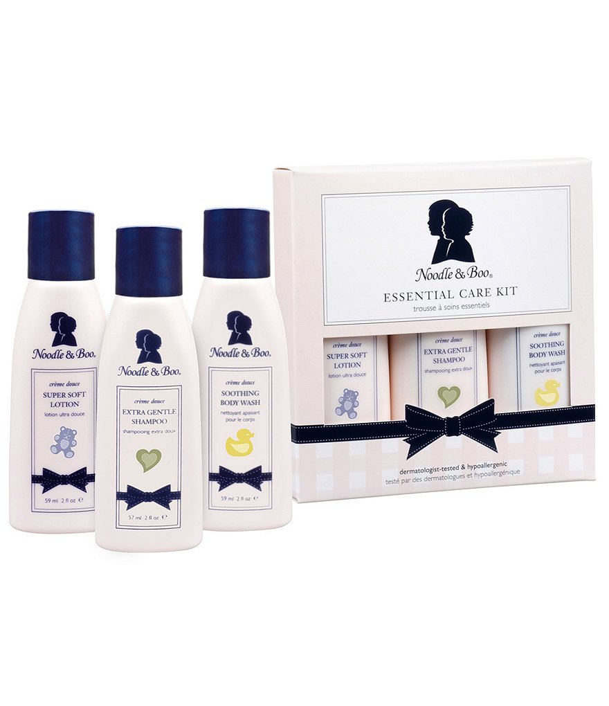 Noodle & Boo Essential Care Bathtime Travel Size Kit