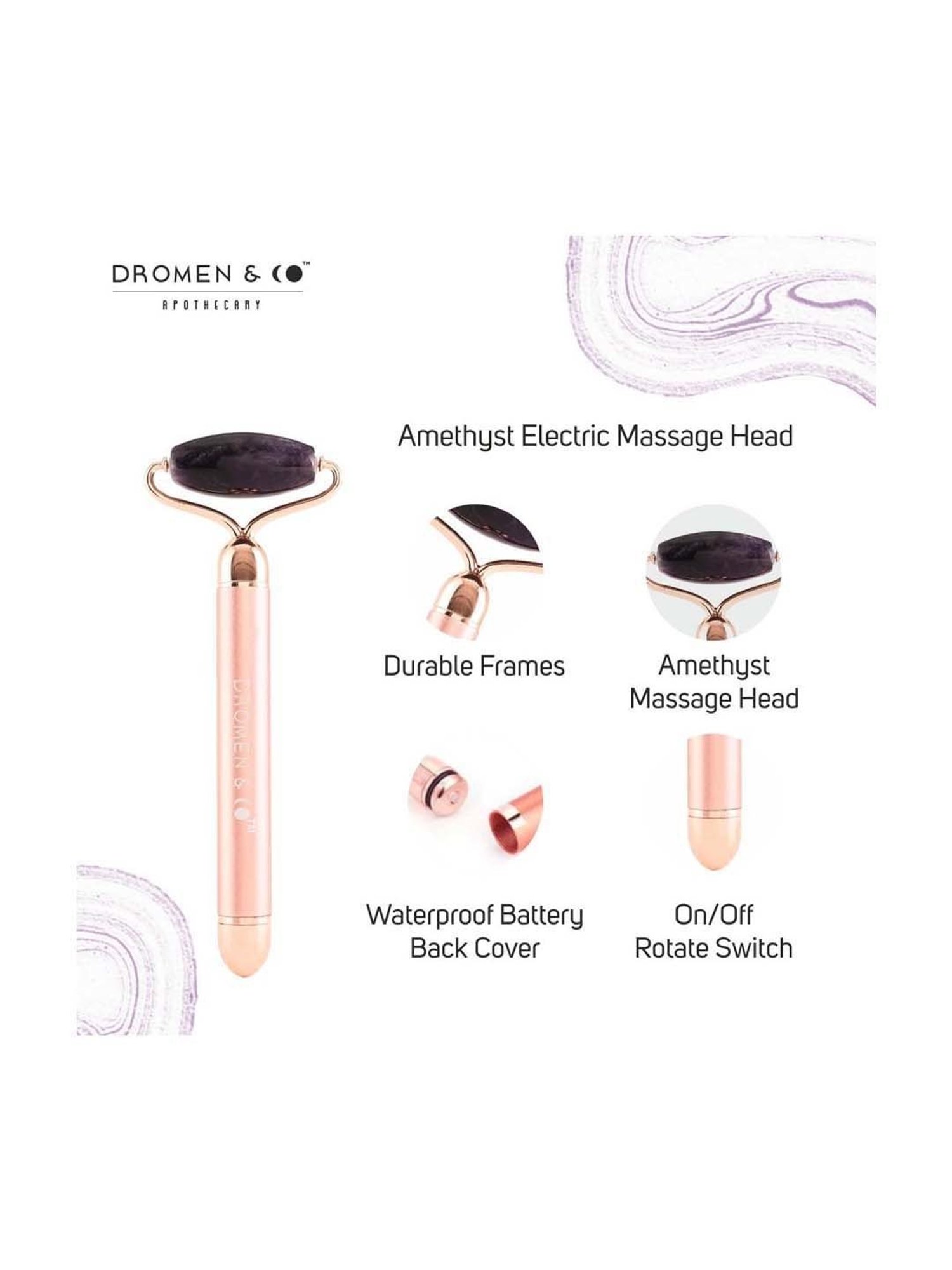 HofB- House of Beauty Quartz Roller - 1 Pc