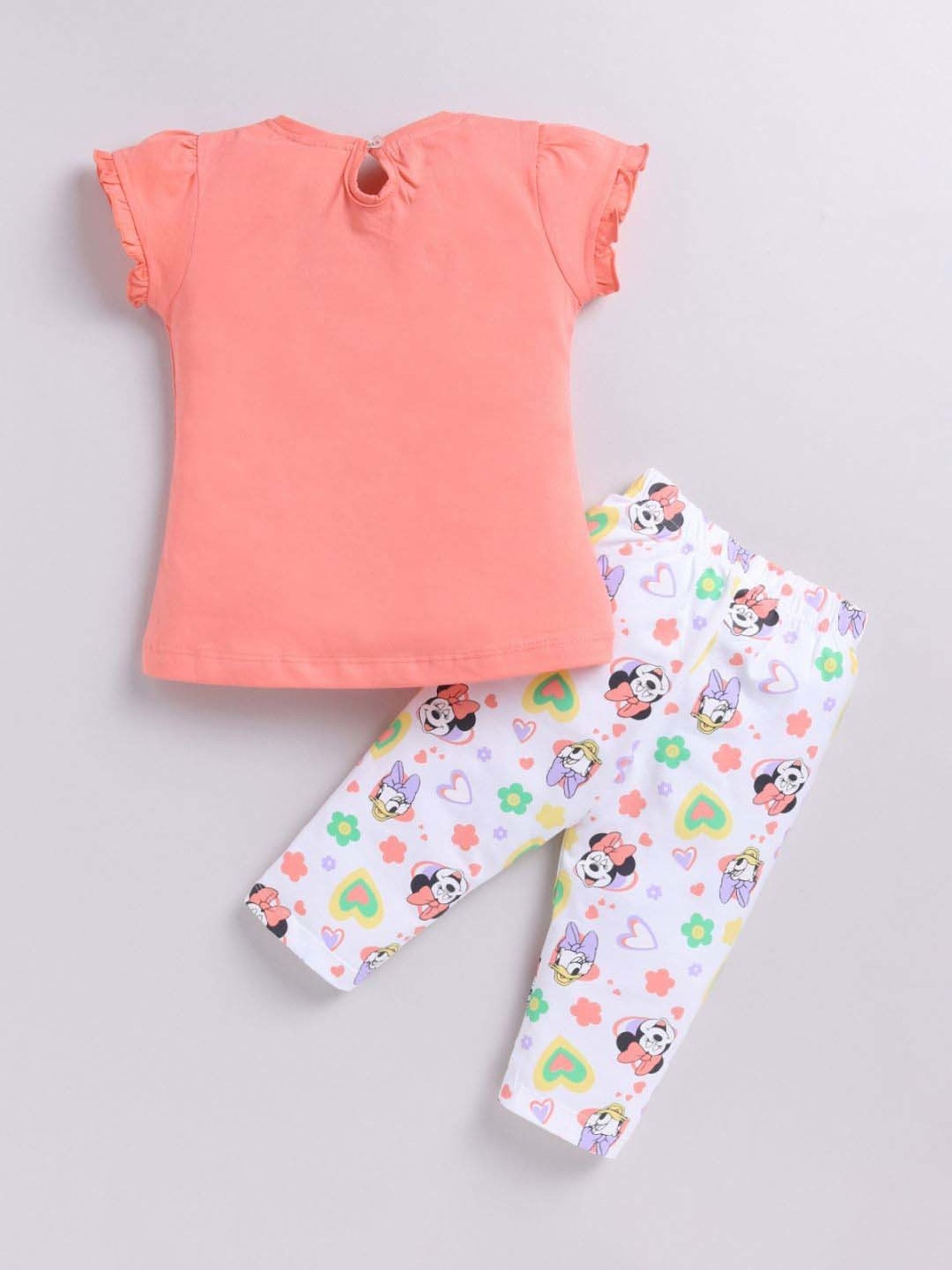 ANNIE Girls Multicolor Cotton Printed Co-ord set